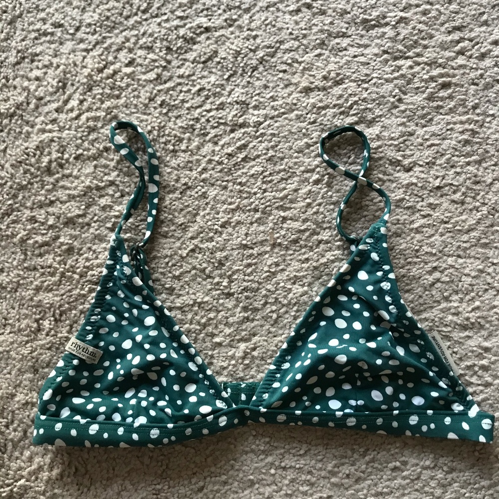 Rhythm bikini top, size XS